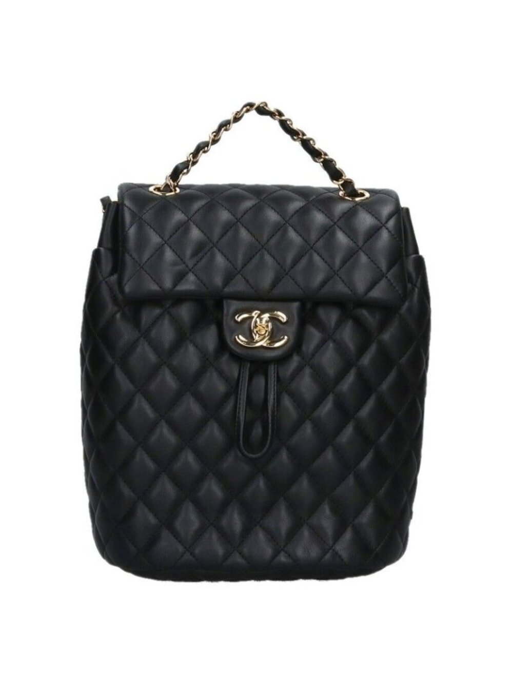 Chanel Lambskin Chain Backpack